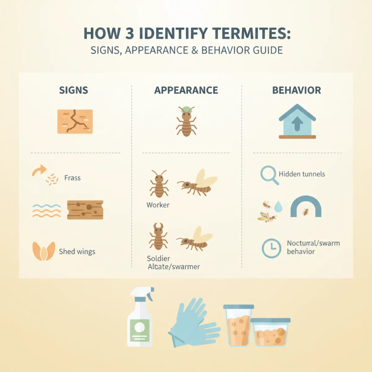 How to Identify Termites: Signs, Appearance & Behavior Guide