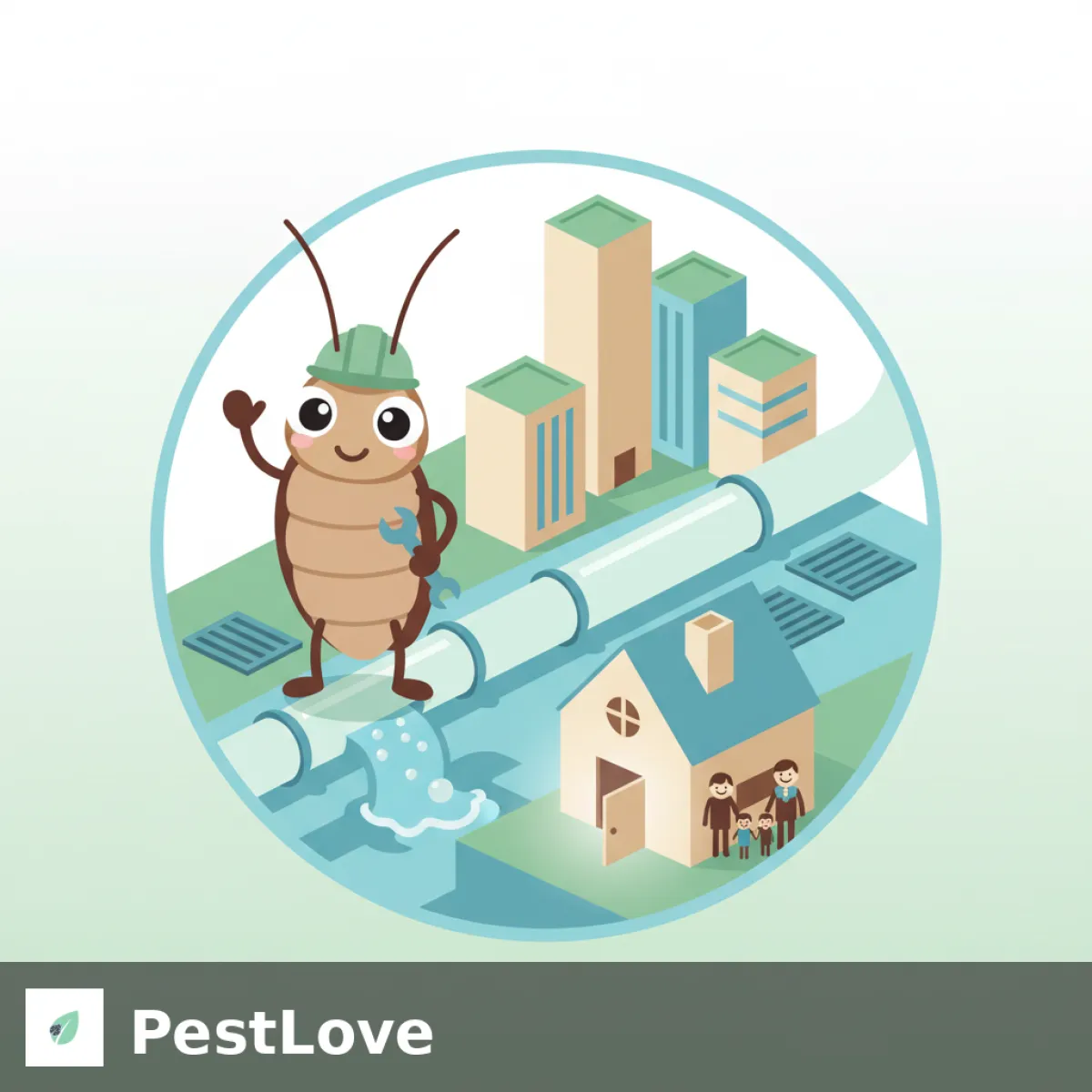 Bekæmpelse af amerikanske kakerlakker i urbane kloak- og afløbssystemer: En guide til folkesundhed og infrastruktur