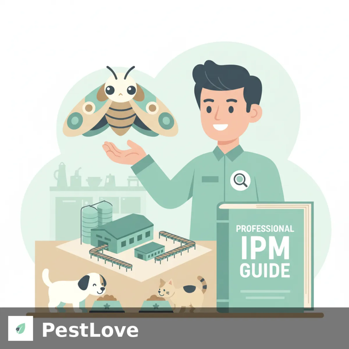 Vorratsmotten in der Tiernahrungsproduktion: Ein professioneller IPM-Leitfaden für das Risikomanagement