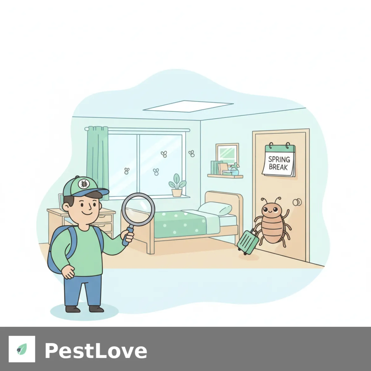 Forebygging av veggedyrutbrudd i studentboliger etter vårferien: En ISK-guide