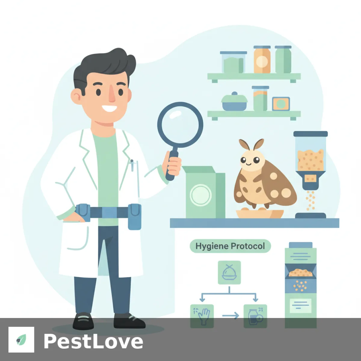 Gestão da Traça-dos-Alimentos no Varejo a Granel: Um Protocolo de Higiene