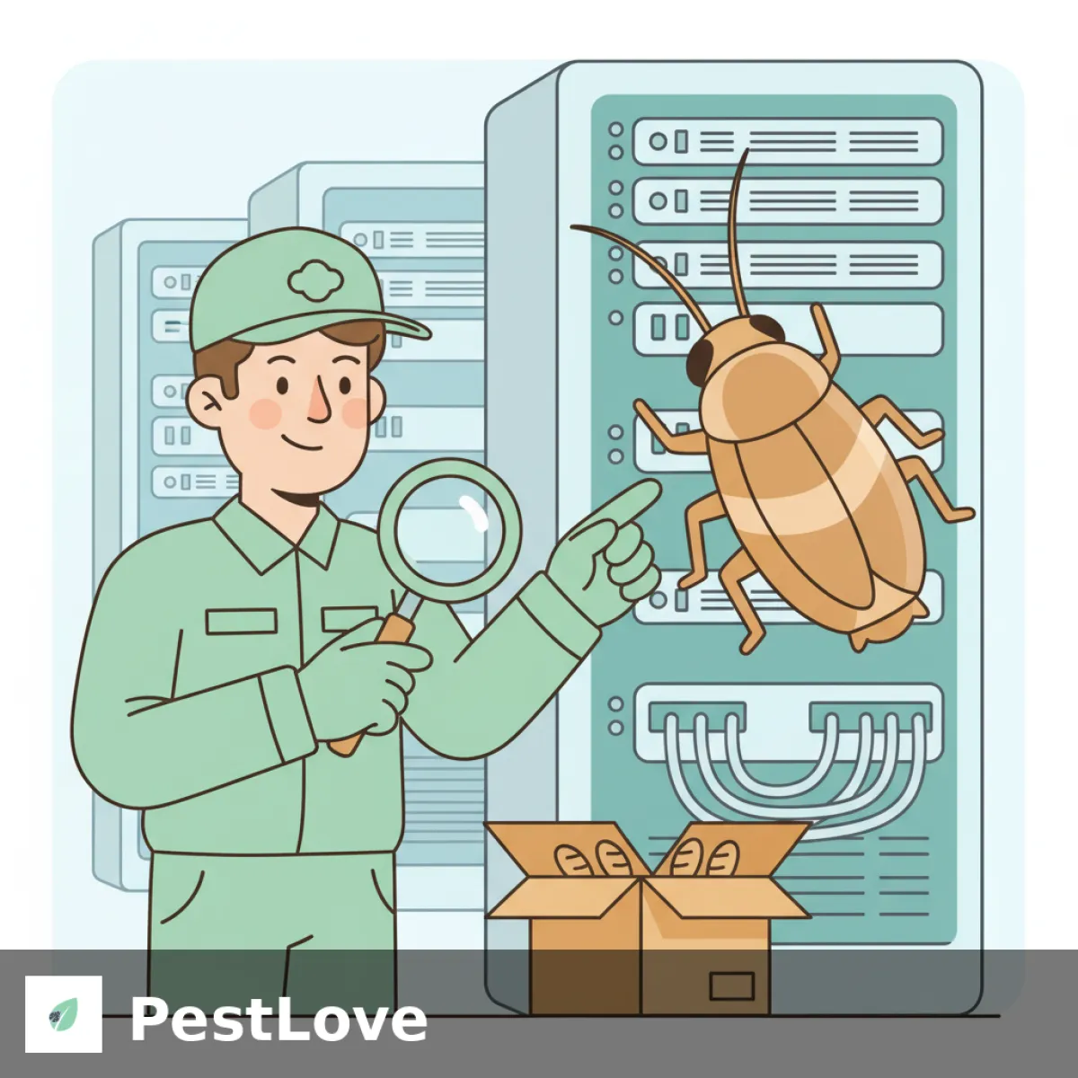 Brown-Banded Cockroach Detection in Corporate Offices and Server Rooms