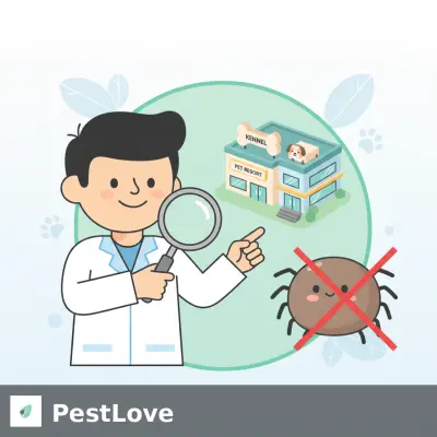 Etablering av flåttsikre soner for kommersielle kenneler og dyrehotell