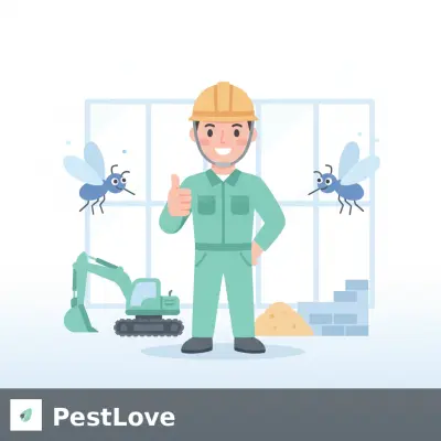 Strategier for vektorkontroll på byggeplasser i områder med denguefeber