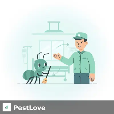 Bekjempelse av faraomaur i oppvarmede helseinstitusjoner: En profesjonell ISK-guide