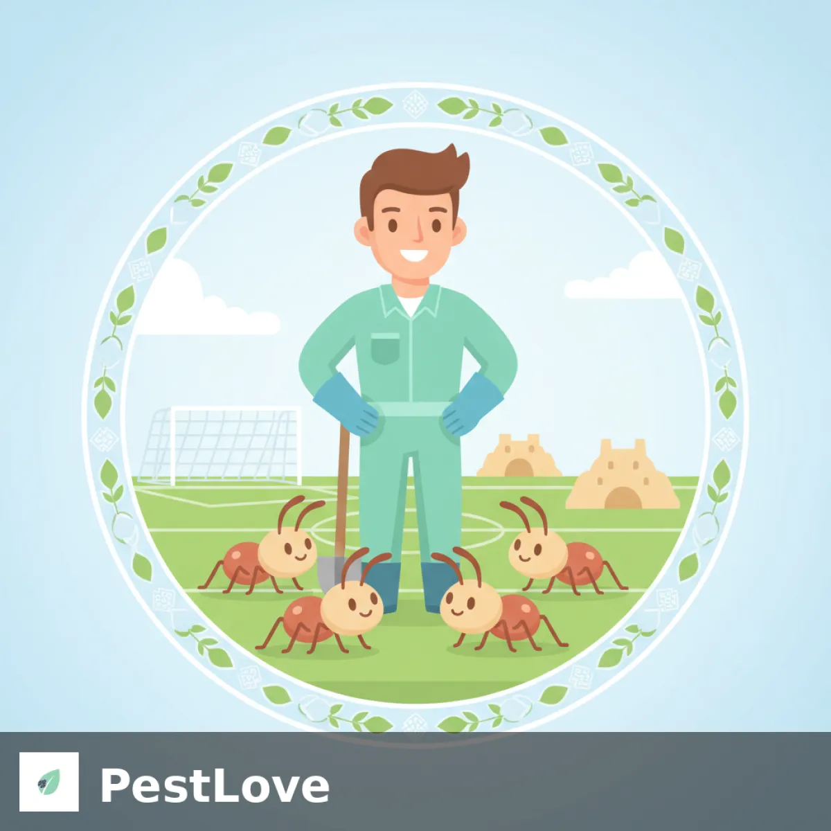 Gestion de la fourmi de feu importée sur les terrains de sport scolaires : protocoles de sécurité printaniers