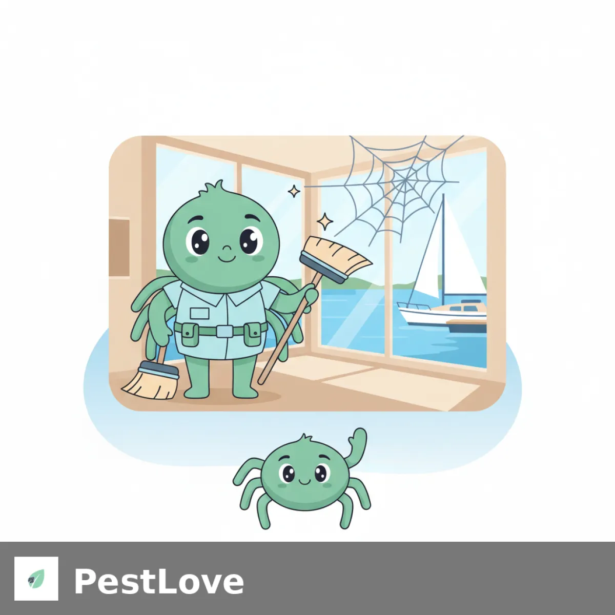 マリーナとボートハウスのクモ対策・クモの巣除去：水辺の施設のための専門ガイド