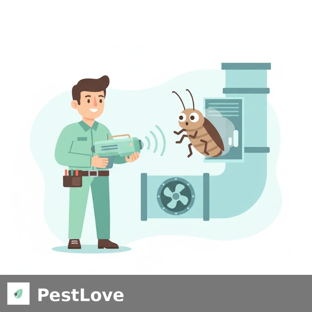 German Cockroach Eradication in Commercial HVAC and Ductwork Systems