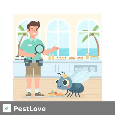 Drøffluekontroll for Hotellbuffeter og Frokostserveringsområder i Tropisk Klima