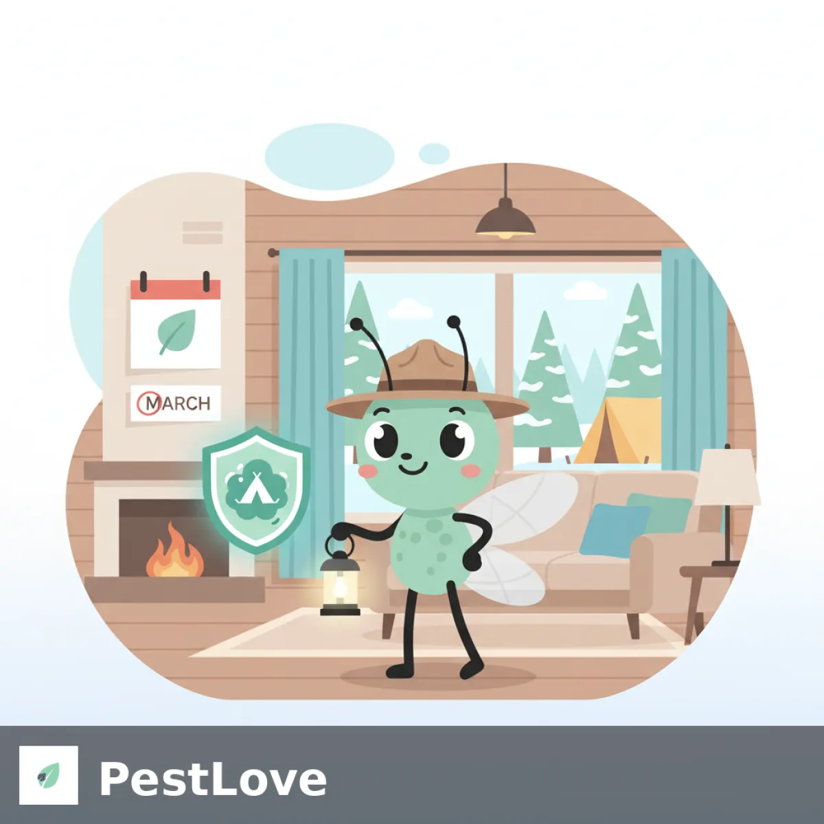 Planlegging av myggbekjempelse før sesongen for nordisk camping, glamping og villmarkturisme