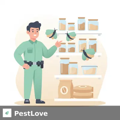 Forebygging av vorringsmøll i spesialkaffebrennerier og lagre for grønne kaffebønner