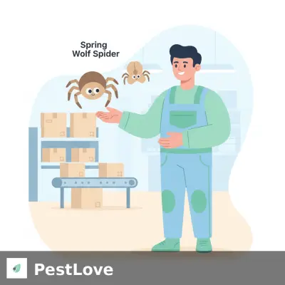 Quản lý Nhện sói và Nhện nâu ẩn dật mùa xuân cho kho phân phối thực phẩm: Hướng dẫn IPM Chuyên Nghiệp cho Vùng Ôn Đới