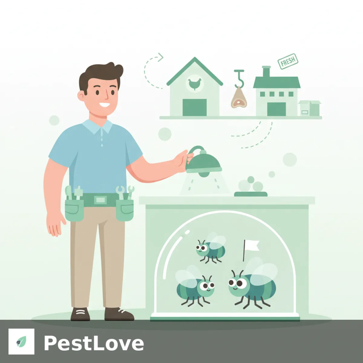 Kiểm Soát Bùng Phát Ruồi Nhà và Ruồi Nhặng Mùa Nóm Ẩm tại Các Nhà Máy Chế Biến Thịt, Cơ Sở Giết Mổ, và Xí Nghiệp Đóng Gói Thịt Việt Nam