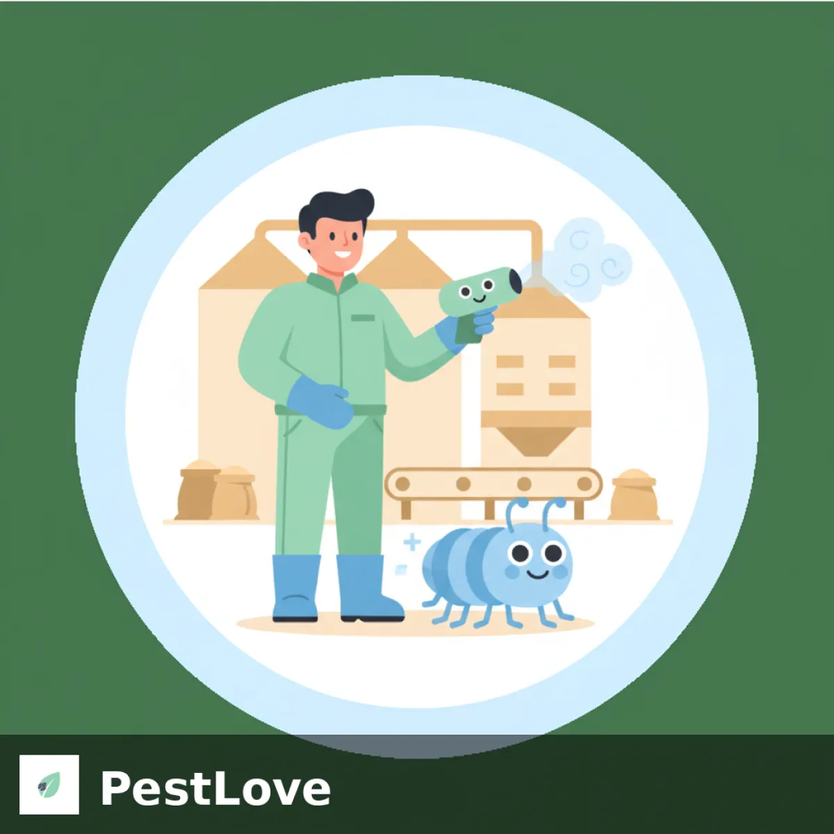 Spring Grain Pest Fumigation for Turkish Mills