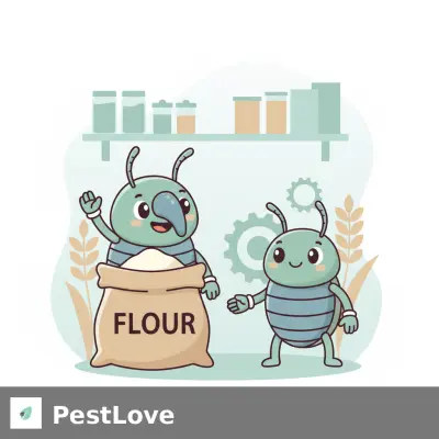 Spring Grain Weevil & Flour Beetle in Egypt-Turkey Mills