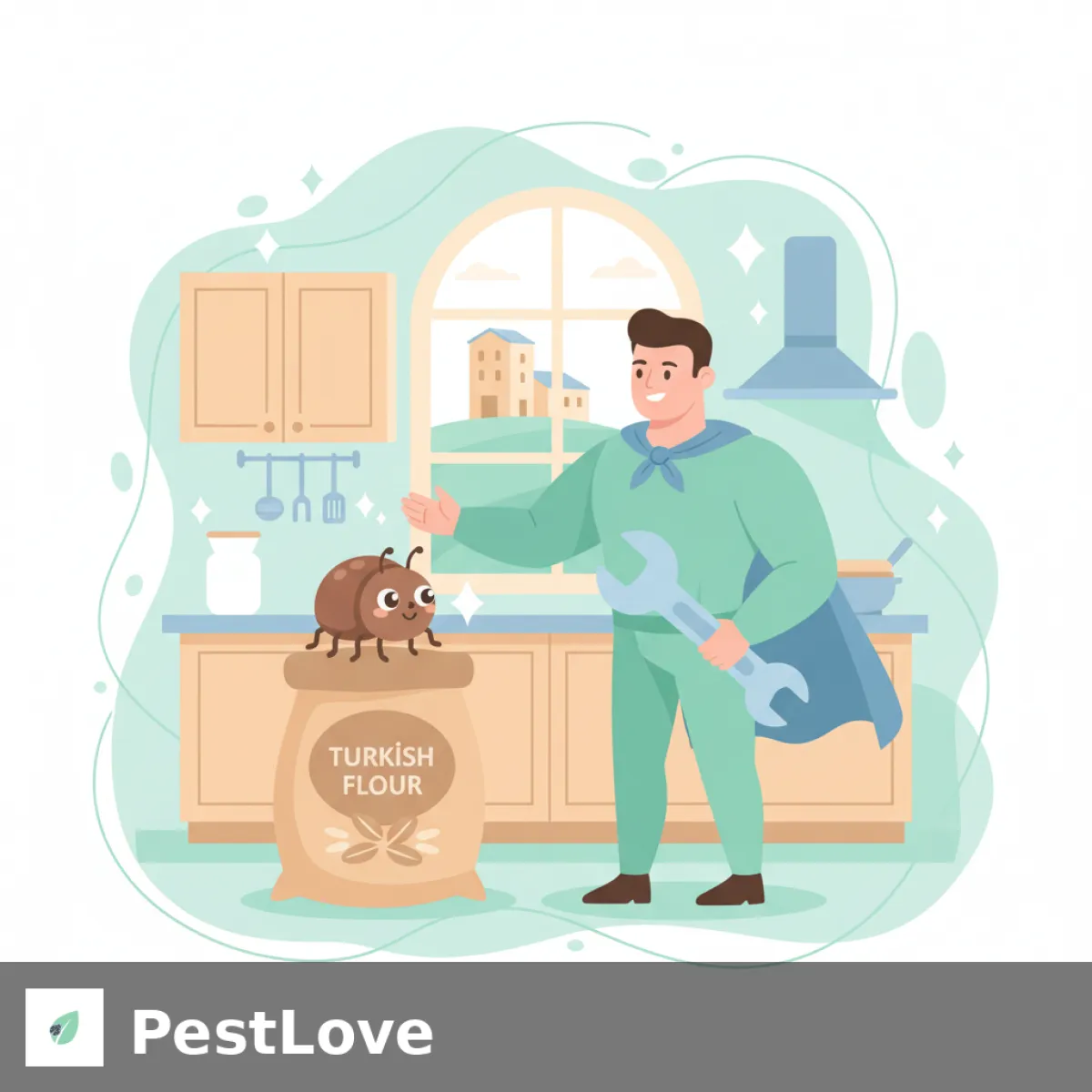 Spring Stored Product Pest Control for Turkish Mills