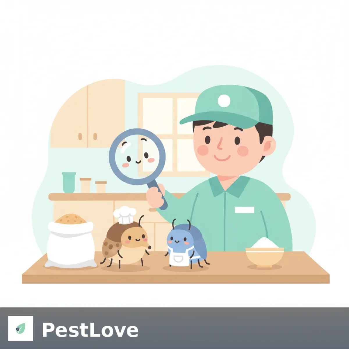 Grain Weevil & Flour Beetle in Egypt-Turkey Mills