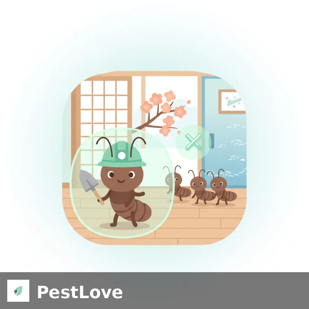 日本の住宅・商業施設における春のシロアリ群飛対策