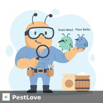 Grain Weevil & Flour Beetle in RO-PL Mills