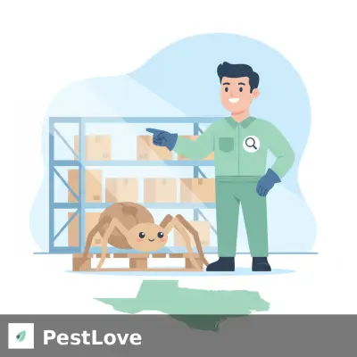 Коричневый паук-отшельник: защита складов в США