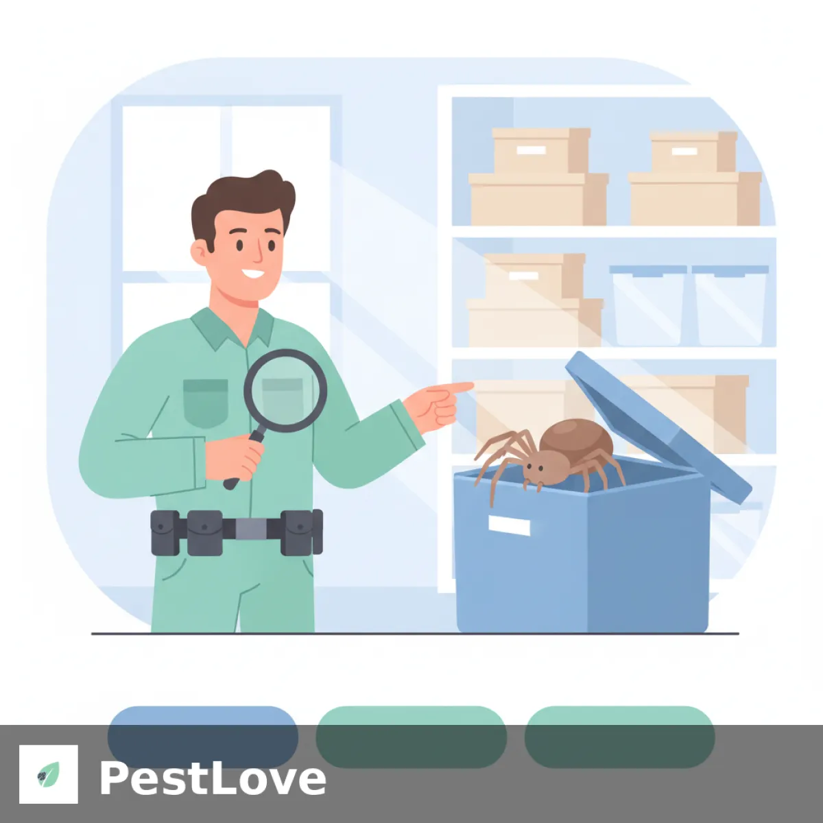 Паук-отшельник: протоколы защиты складов (Средний Запад)