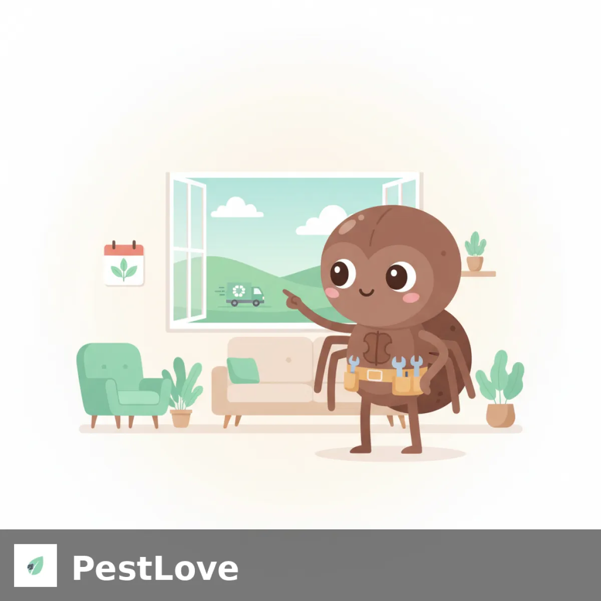 Orta Batı Lojistik Tesisleri İçin Kahverengi Keşiş Örümcek Rehberi