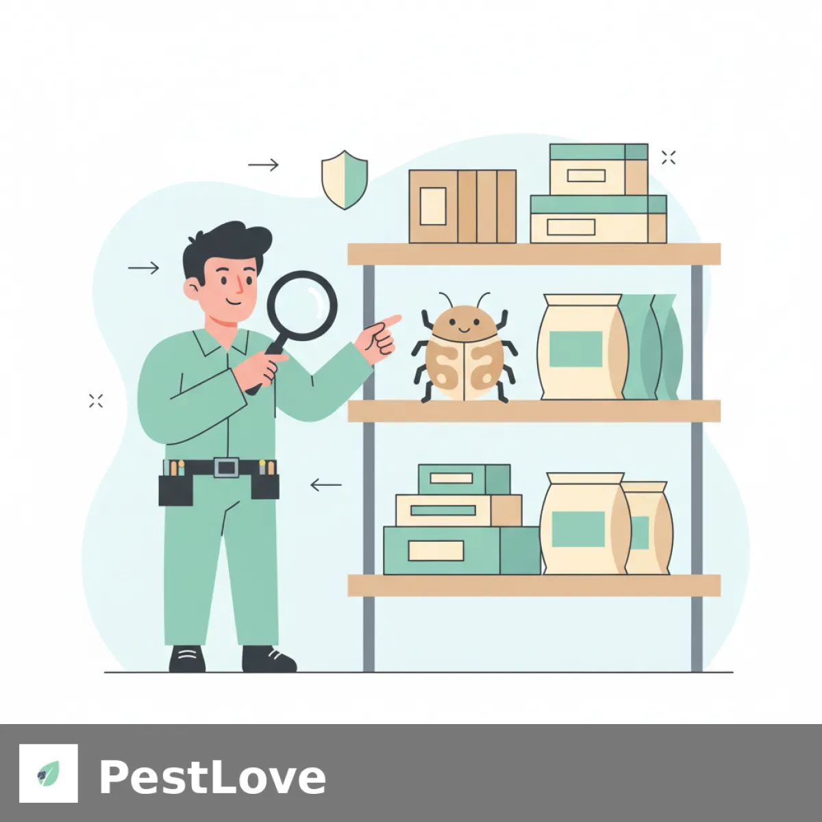 خنفساء كابرا: الكشف والحجر الصحي في مستودعات الموانئ