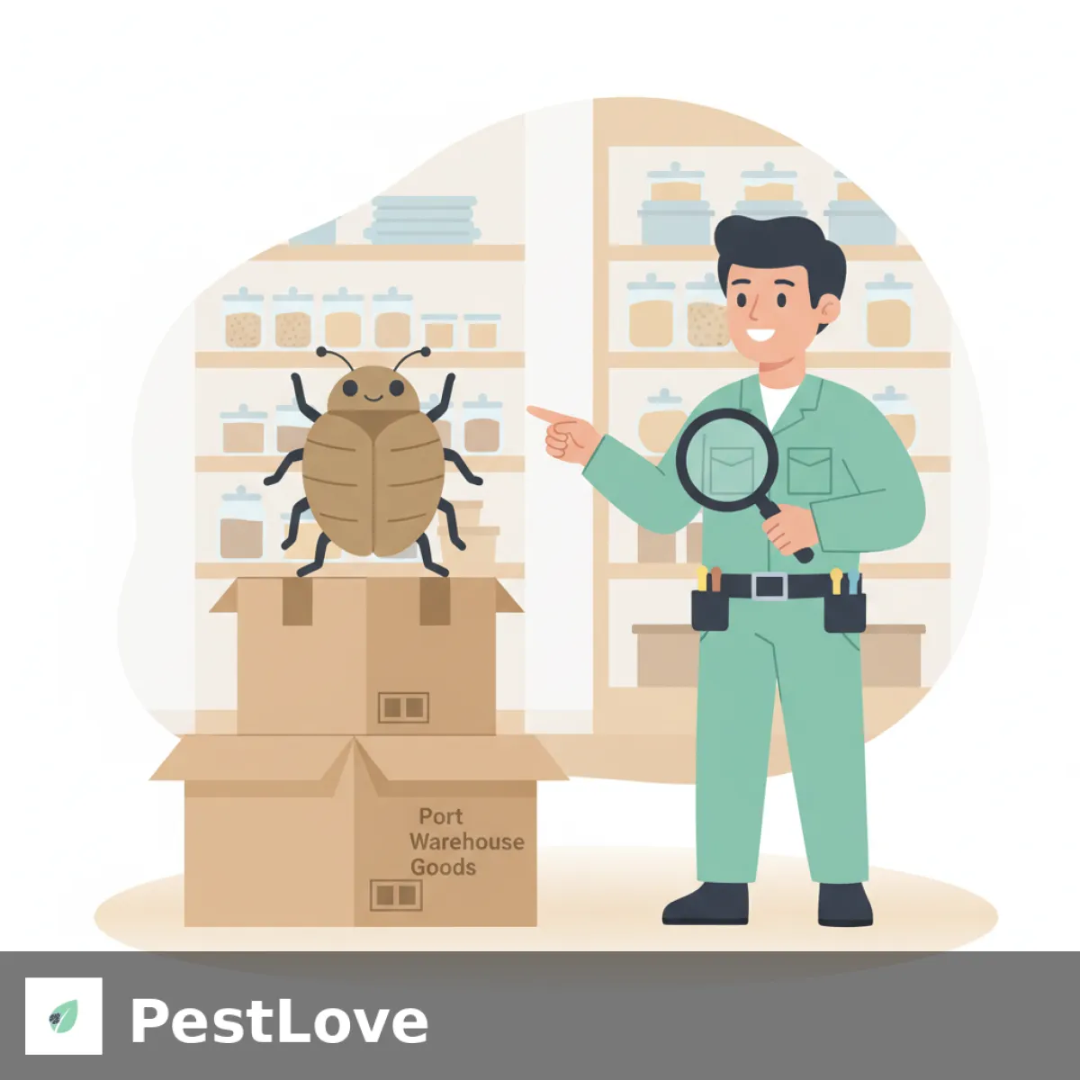 Gorgojo Khapra: Detección en Puertos y Control MIP