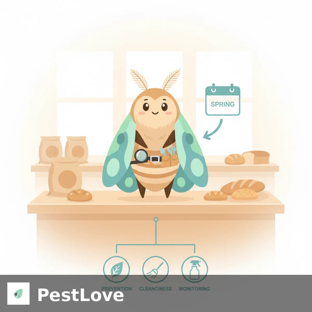 Indian Meal Moth Spring IPM for Bakeries