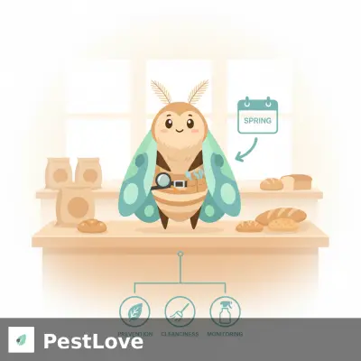 Indian Meal Moth Spring IPM for Bakeries