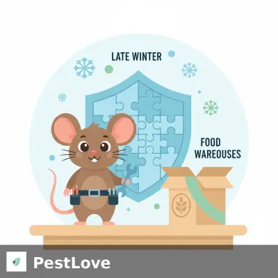 Rodent Exclusion Protocols for Food Warehouses During Late Winter