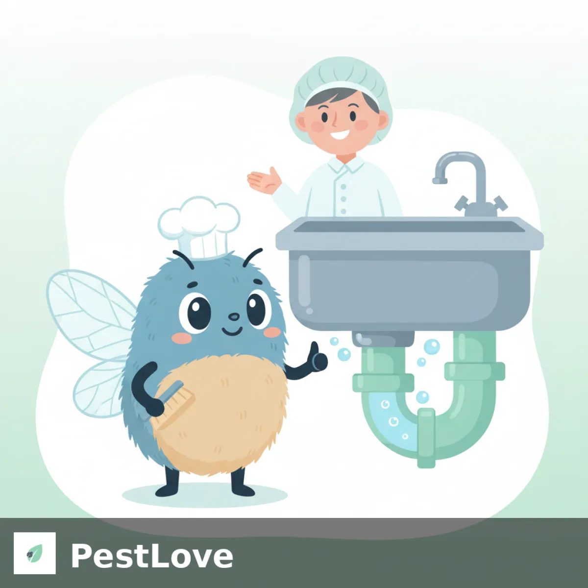 Eliminating Drain Flies in Commercial Kitchens: A Sanitation Manager's Guide