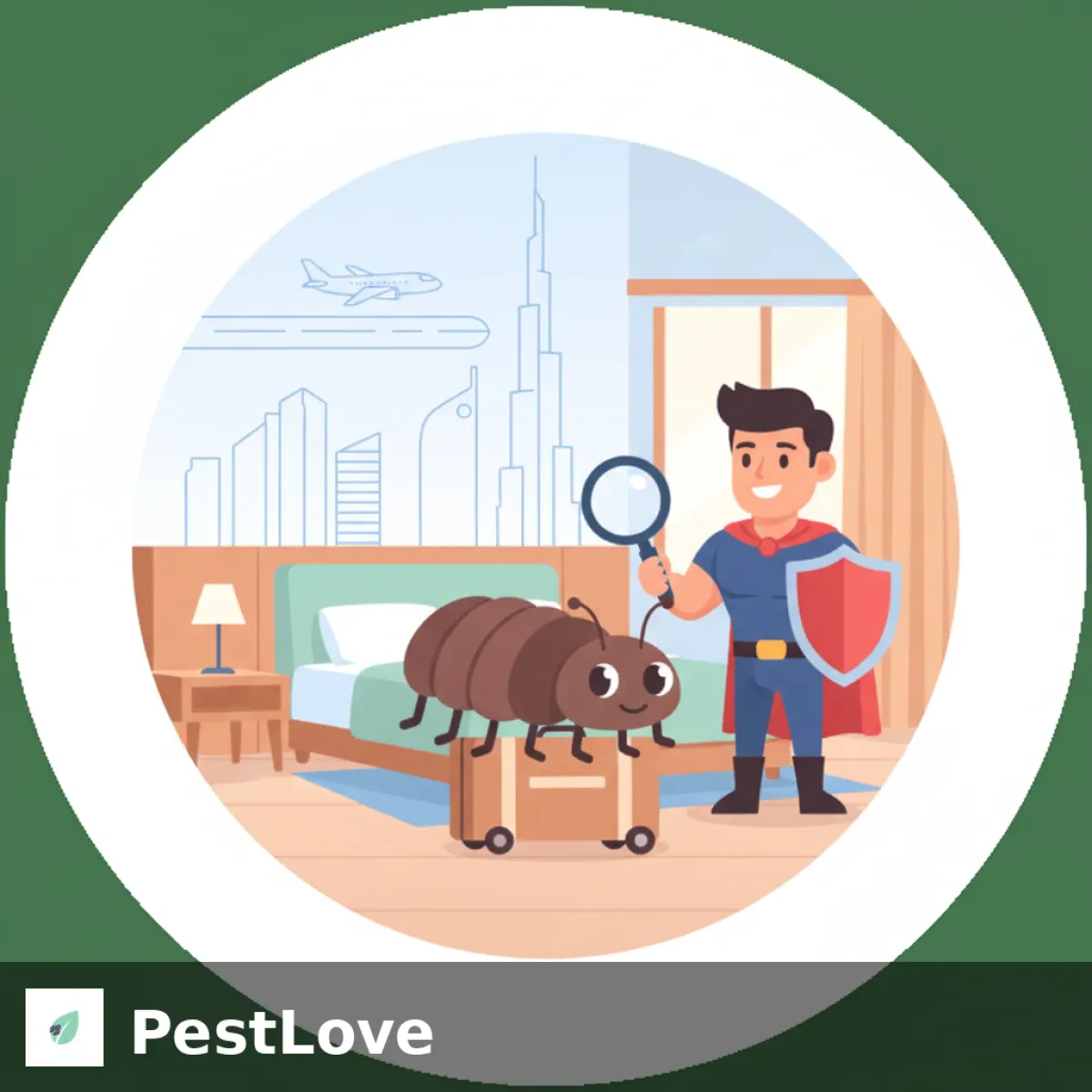 Pluskwy w hotelach przy lotnisku w Dubaju: Plany ochrony