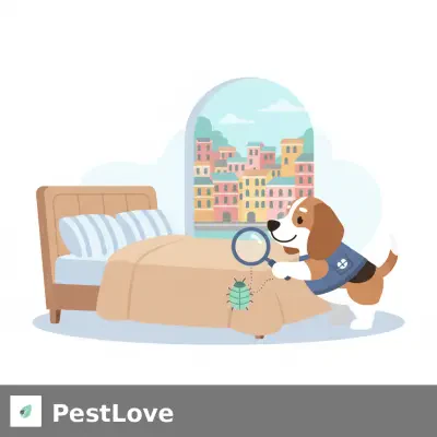 Bed Bug Detection Dogs for Cinque Terre Inns