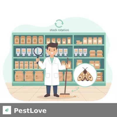 Indian Meal Moth Prevention in Bulk Food Retail: Managing Spillage and Stock Rotation