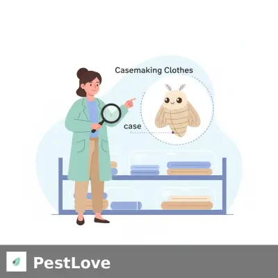 Casemaking Clothes Moth Identification in Museum Textile Collections